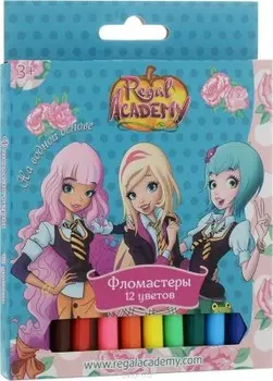 Фломастеры 12цв Centrum королевская академия 87835