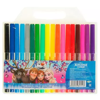 Фломастеры 18цв Centrum холодное на водной основе 85711