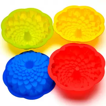 Форма для выпечки Marmiton хризантема 20*8см силикон 16045