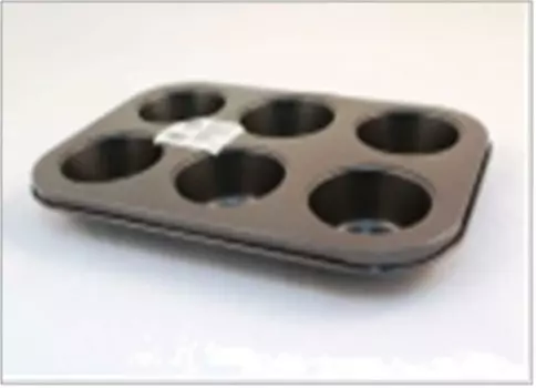 Форма для запекания 6 ячеек Absolut Home антипригарное покрытие в141-4