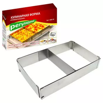 Форма кулинарная 28*18см 54*33см МультиДом прямоугольник an8-30