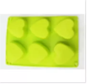 Форма силиконовая атмикс сердечки rkd-052 g зеленый rkd-052 g