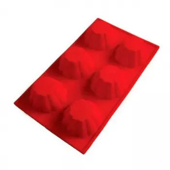 Формы для выпечки 7*2см Marmiton кексы 6шт силикон 11160