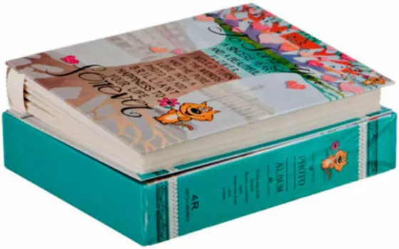 Фотоальбом 25*20*5 см на 200 фото 10*15 см 12-573