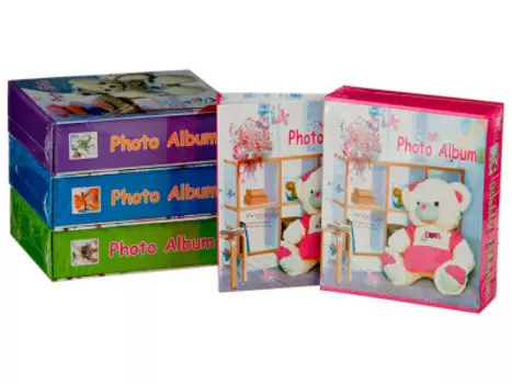 Фотоальбом на 40 фото 4 вида в ассортименте 12-547