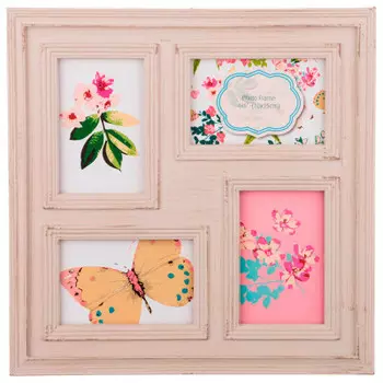 Фоторамка-коллаж 39*39*3см 4 фото 10*15 см 596-153