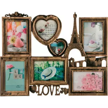 Фоторамка-коллаж 51*40 см фото 10*15/10*15 см 16a8