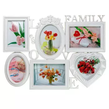 Фоторамка-коллаж 54*39*2 смна 6 фото 10*15/13*18/15*15 см 596-130