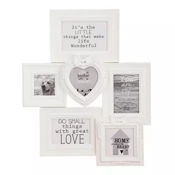 Фоторамка семейная прованс на 6 сюжетов 39*47*3 см 193-132