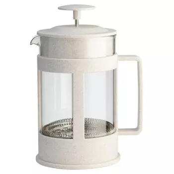 Френч-пресс 1000 мл лара стальной фильтр боросиликатное стекло lr06-50-1000