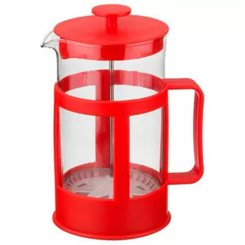 Френч-пресс агнесс 1 л красный 891541