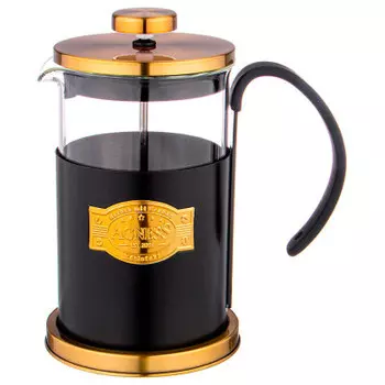 Френч-пресс Agness 600мл черное золото 894-100