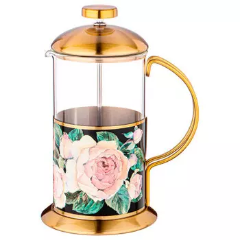 Френч-пресс Agness 600мл пионы 894-128