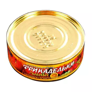 Фрикадельки рыбные Фаворит с овощным гарниром в томатном соку 240г