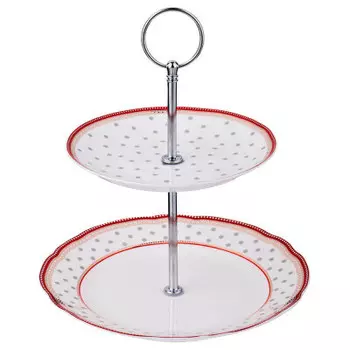 Фруктовница 15*20*23см 2-х ярусная Lefard 275-971