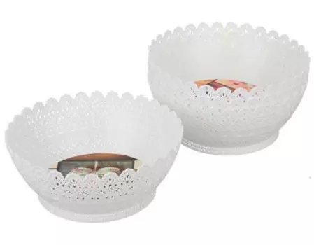 Фруктовница 21*21*10 см в ассортименте 36040-28