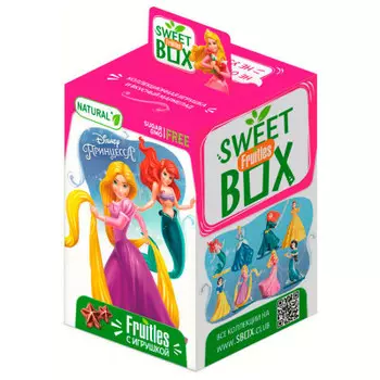 Фруктовые пастилки свитбокс дисней принцессы с игрушкой 5 г конфитрейд