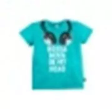 Футболка дм р 98 бирюзовый 259мп-165