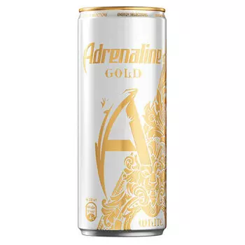 Газ. напиток адреналин голд вайт 0.33 л ж/б