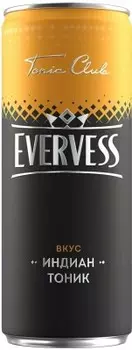 Газ.вода эвервесс тоник 0.33 л ж/б