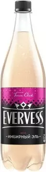 Газ.вода эвервесс 1 л имбирный эль пл/б