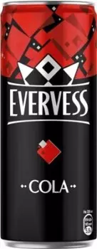 Газ.вода EVERVESS 0.33 л кола ж/б