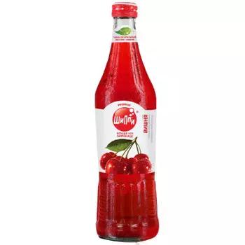 Газ.вода шиппи 0,5 л вишня ст/б
