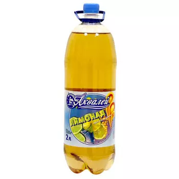Газированная вода Аквалей 2л лимонад пэт