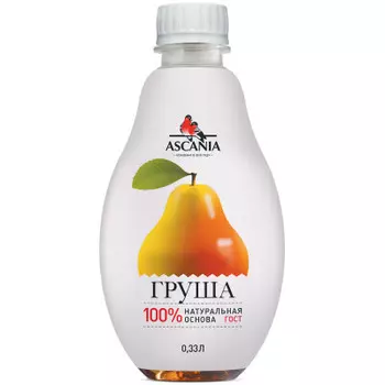 Газированный напиток Аскания 0,33л груша пэт