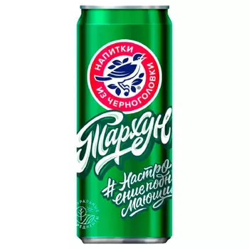 Газированный напиток Напитки из Черноголовки 0,33л тархун ж/б