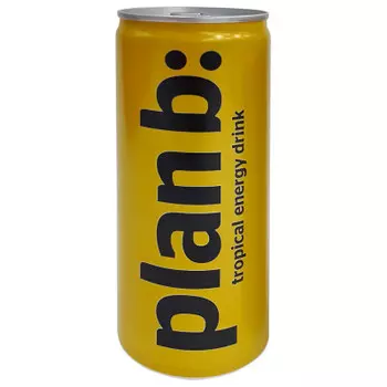 Газированный напиток Plan B 0,25л тропик энергетический ж/б