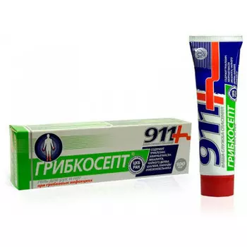 Гель 100мл 911 грибкосепт для рук и ног