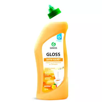 Гель д/чистки ванной и туалета грасс глосс 750мл антиналет манго