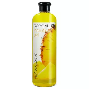 Гель д/душа саната тропикал лиф 500мл ананас