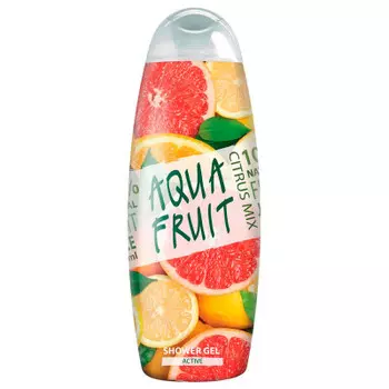 Гель для душа Aquafruit 420мл актив