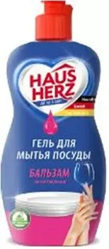 Гель для мытья посуды хаус херц 450 мл бальзам