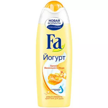 Гель-крем для душа Fa 250мл йогурт ванильный мед