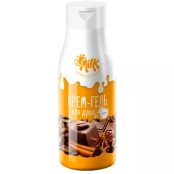 Гель-крем для душа милк 500 мл капучино