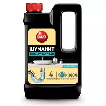 Гель от засоров Bagi шуманит 450мл