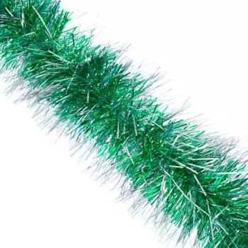 Гирлянда елочная XMAS Dream 100мм 5слоев 1,8м зеленый с серебром