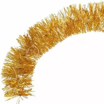 Гирлянда елочная XMAS Dream 70мм 5слоев 1,8м золото