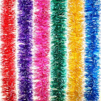 Гирлянда иней кончиками 50мм 2м г-226/3 золото