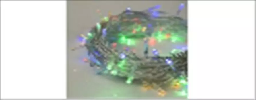 Гирлянда луазон 5 м розы оранжевые 7 см 3612375