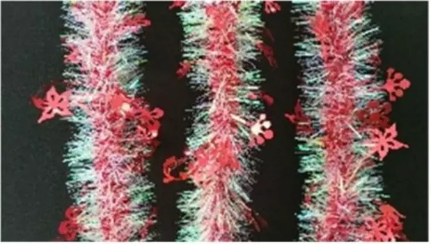 Гирлянда самоцвет 120мм 2м г-273