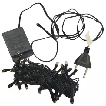 Гирлянда юниель 5 м 50 светодиодов теплый белый свет ul-00007304