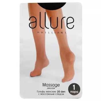 Гольфы Allure 20ден массаж глас