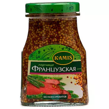 Горчица камис французская 200 г ст/б