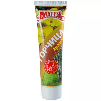 Горчица Махеевъ 100г русская туба