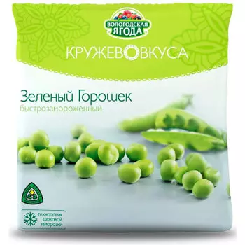 Горошек зеленый кружево вкуса 400г