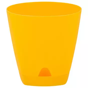 Горшок д/цветов амстердам д17см 2,5л с прикорневым поливом спелая груша ing6200сг